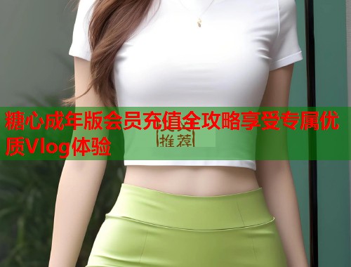 糖心成年版会员充值全攻略享受专属优质Vlog体验